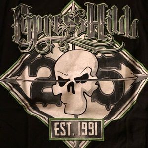 Cypress Hill 25th Anniversary Tee